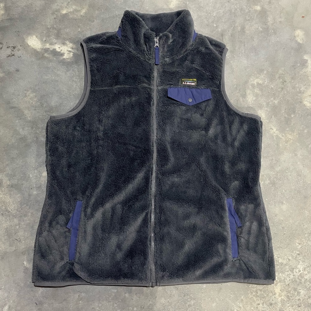 NWOT Soft Fleece LL Bean Vest